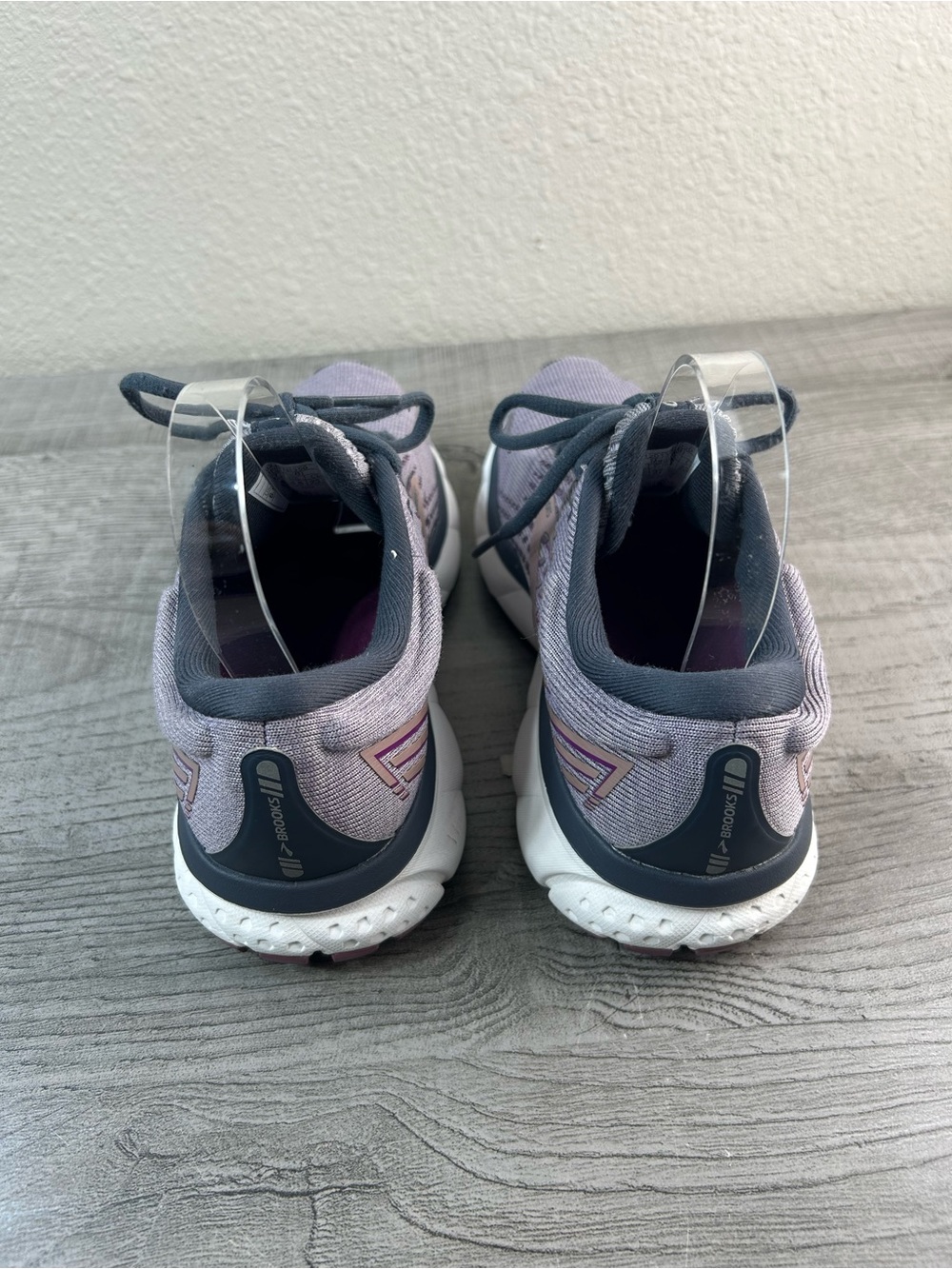 Brooks Ghost 13 Women’s Running Shoes - Lavender/Gray Size 6.5 B Athletic - Picture 8 of 14